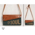 SITARA BOLSO BANDOLERA LONA MUJER