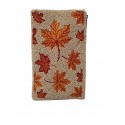 SITARA CROSSBODY FUNDA MOVIL HOJAS