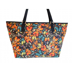 Sitara Bolso Tote Mariposas Mulitcolor