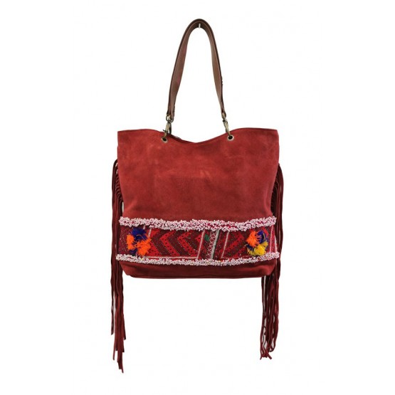 Bolso Boho Shopping Piel